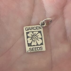 James Avery Retired Garden Seeds Charm